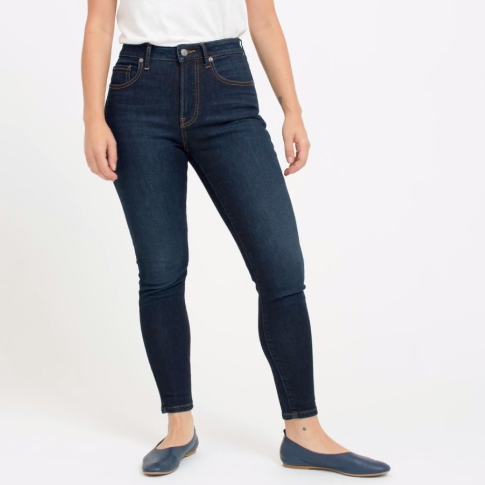 Everlane High Waisted Skinny Jeans